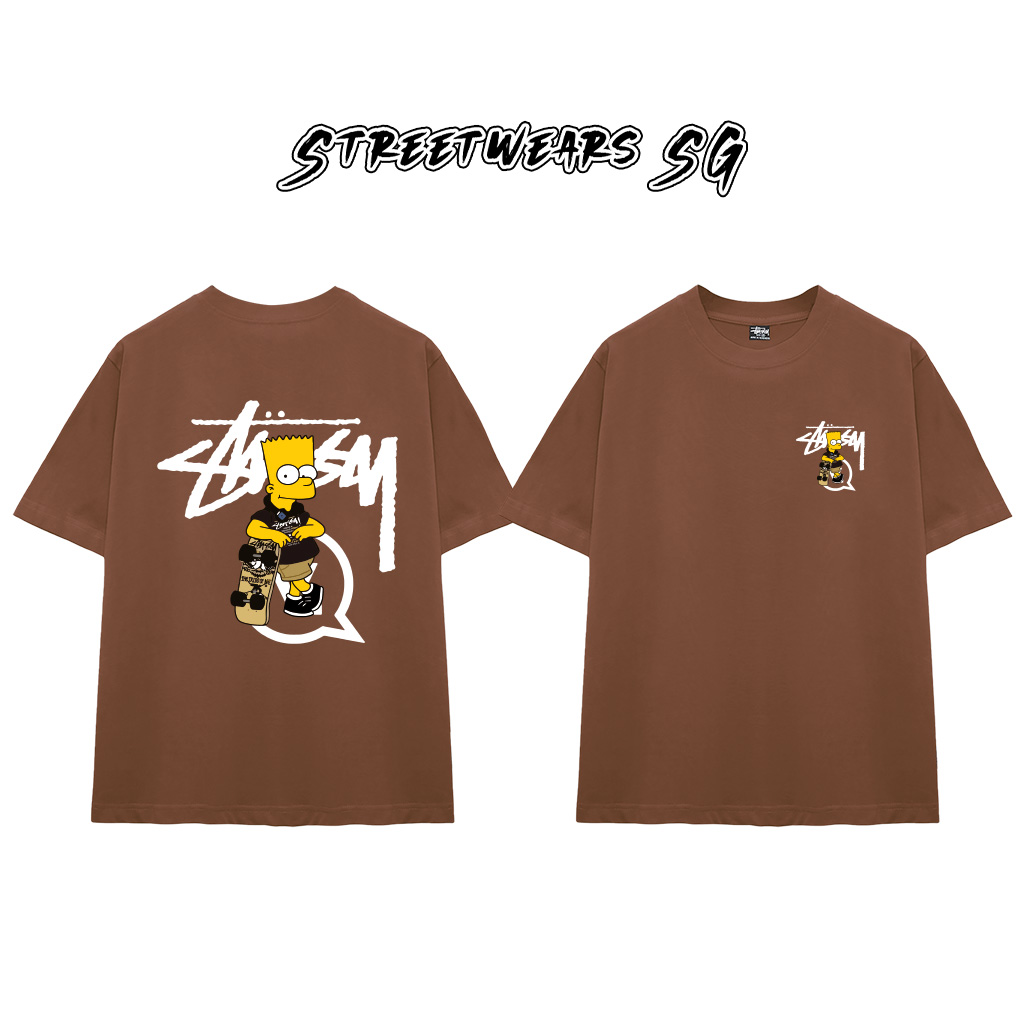 Áo thun Stu Simp n Son Cao Cấp Form Rộng - Streetwears SG - STU70