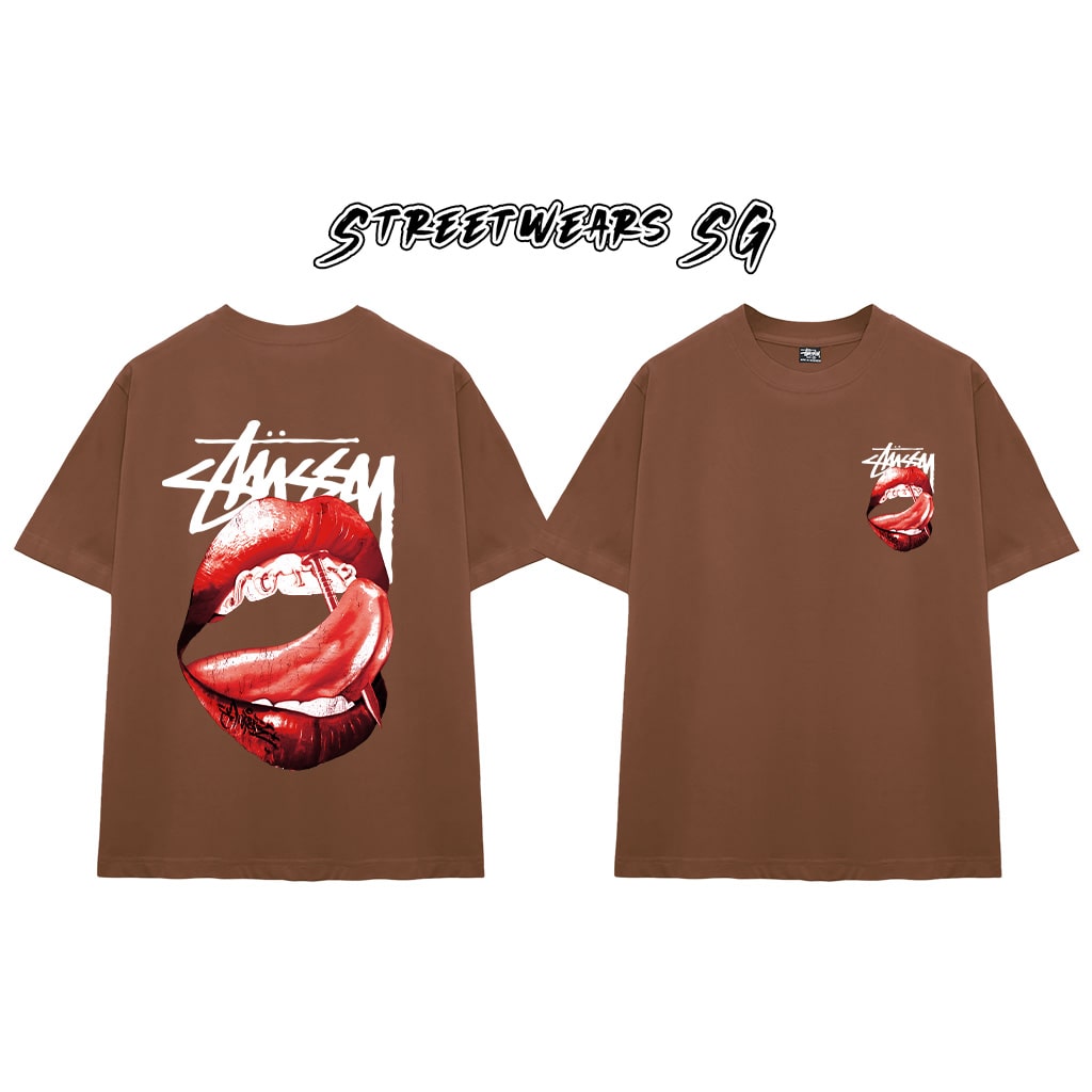 Áo thun Stu Dangerous Lover Cao Cấp Form Rộng - Streetwears SG - STU57
