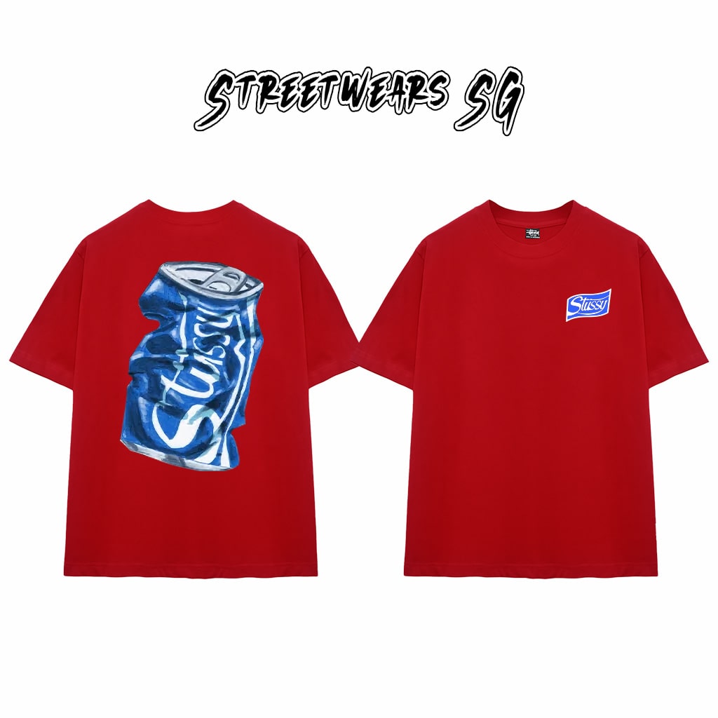Áo Thun Stu Soda Can Tee Cao Cấp Form Rộng - Streetwears SG - STU30