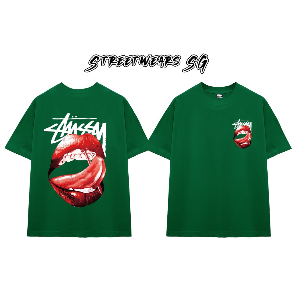 Áo thun Stu Dangerous Lover Cao Cấp Form Rộng - Streetwears SG - STU57