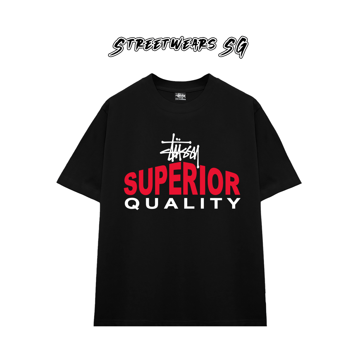 Áo thun Stu Superior Cao Cấp Form Rộng - Streetwears SG - STU91