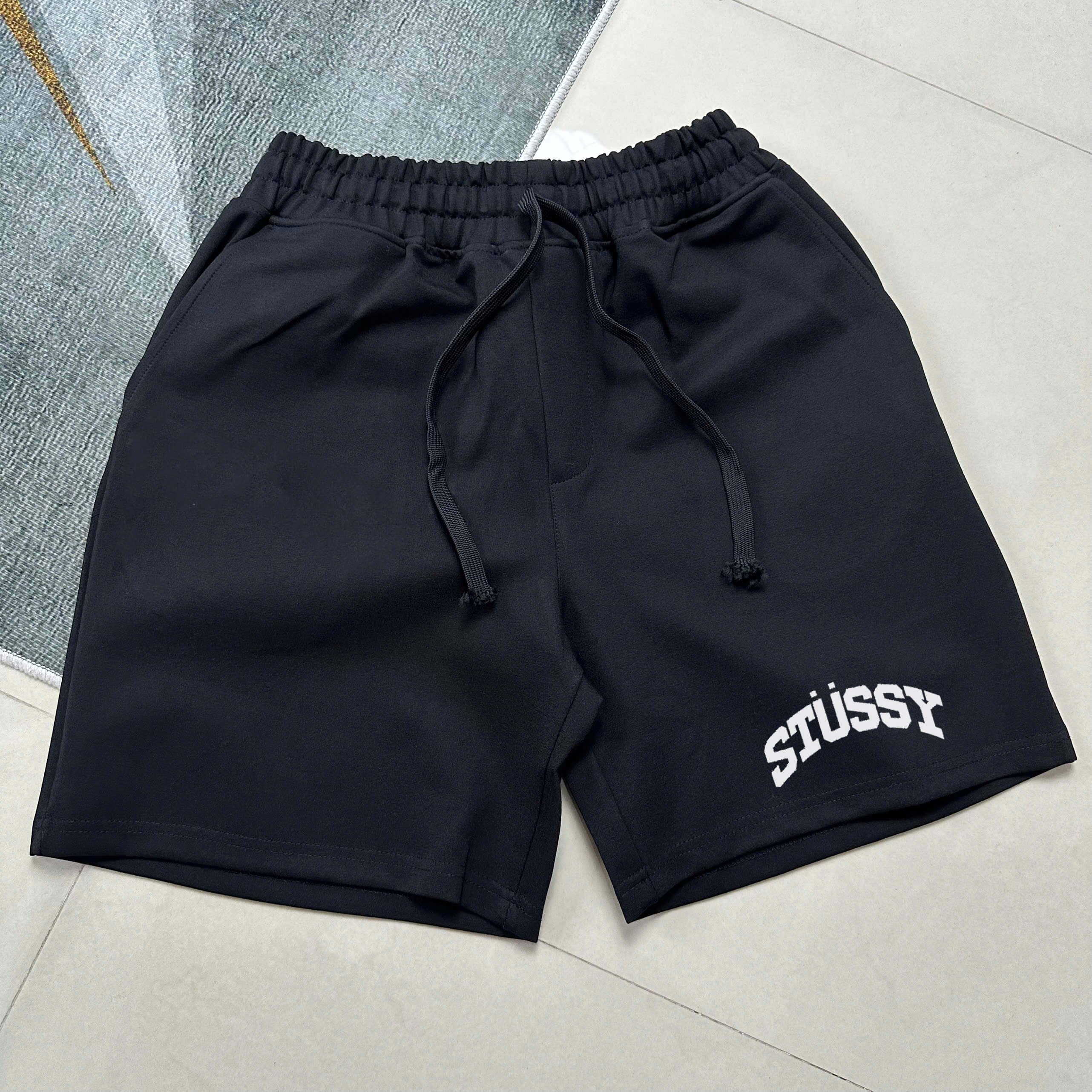 Quần Shorts Nỉ Stussy Classic Logo Form Rộng – Streetwears SG