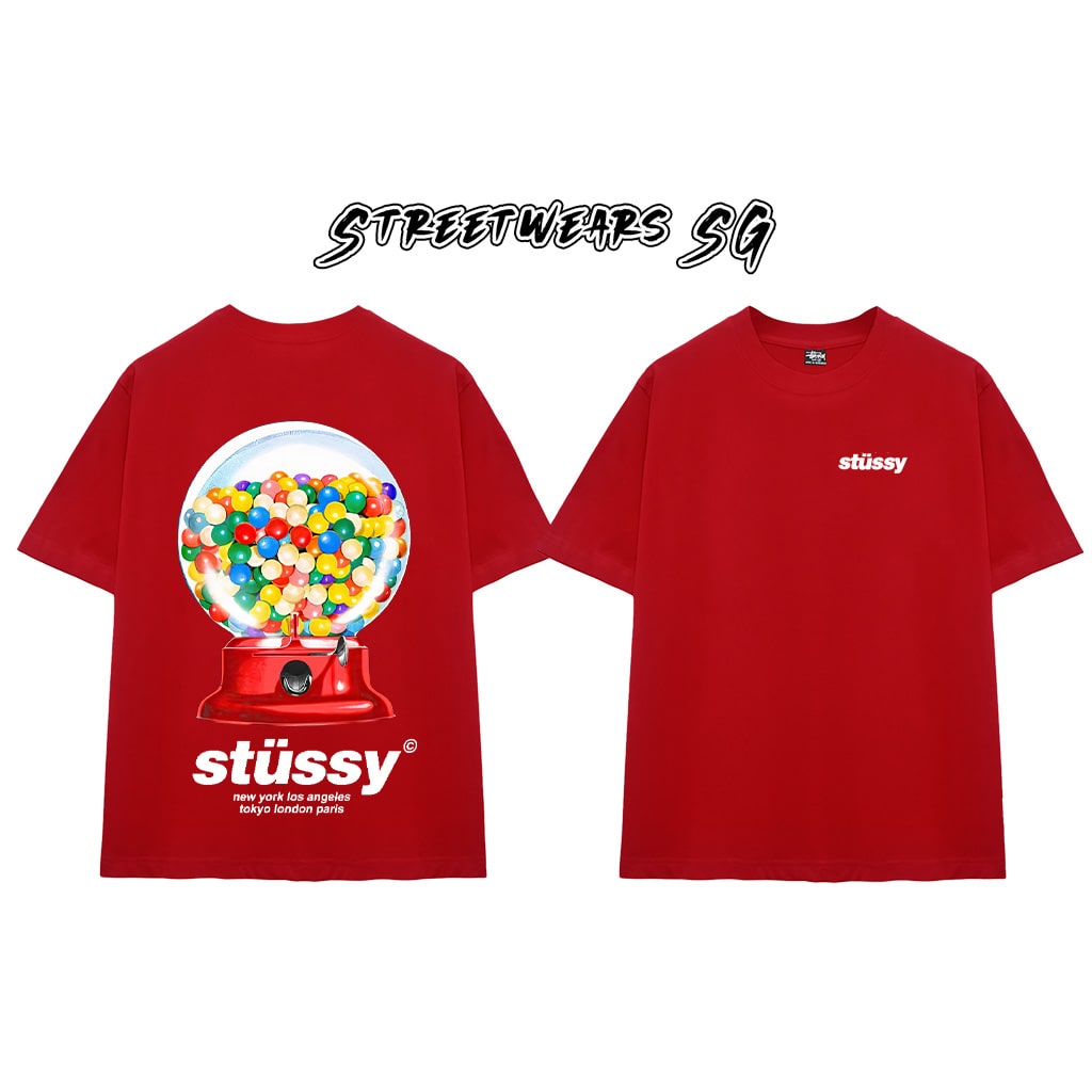 Áo thun Gummy Machine Cao Cấp Form Rộng - Streetwears SG - STU47