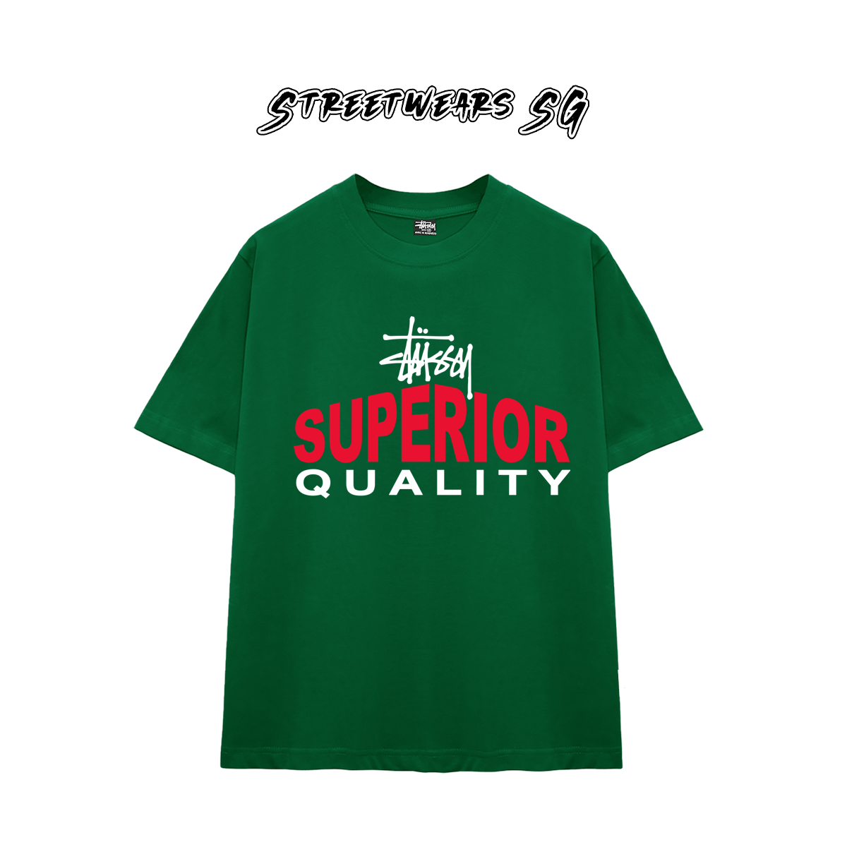 Áo thun Stu Superior Cao Cấp Form Rộng - Streetwears SG - STU91