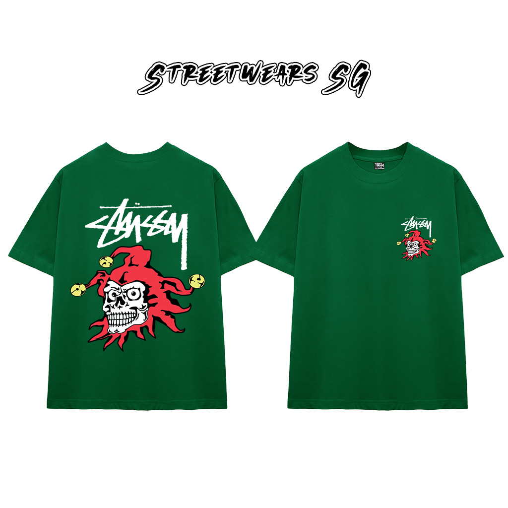 Áo thun Stu Scarlet Jester Cao Cấp Form Rộng - Streetwears SG - STU85