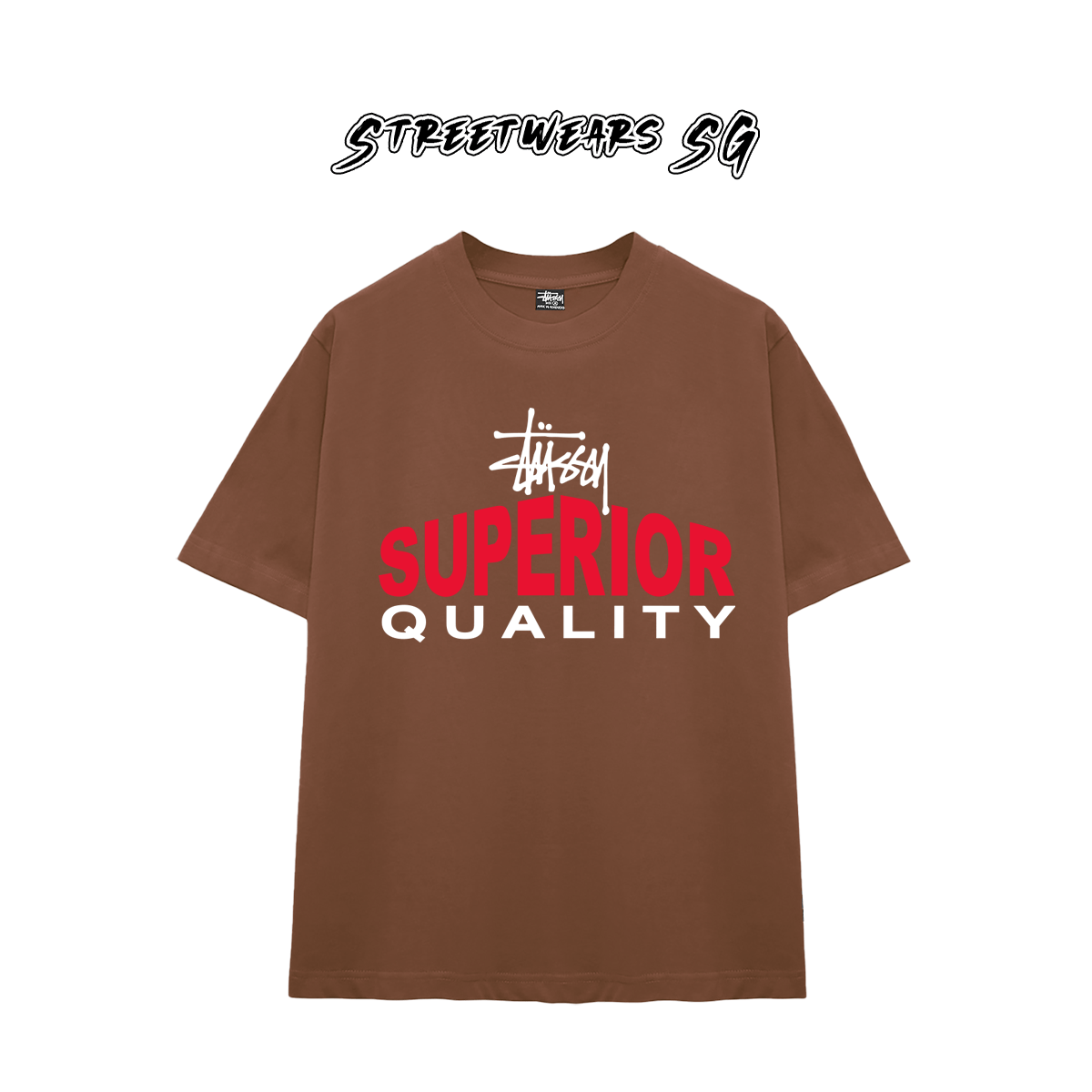 Áo thun Stu Superior Cao Cấp Form Rộng - Streetwears SG - STU91