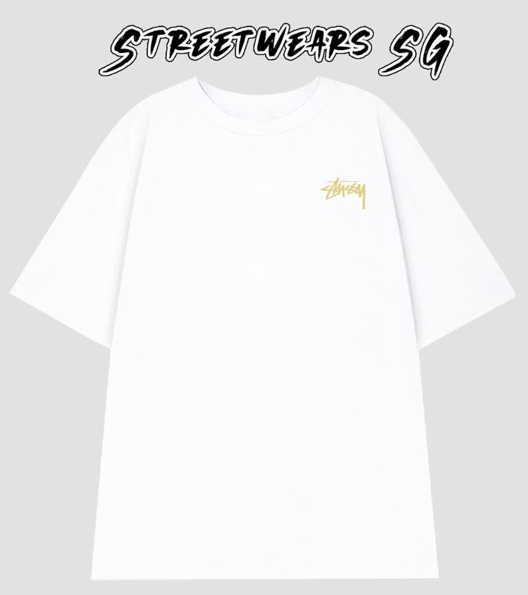 Áo thun Basic Stüssy Black Statue Pig Dyed Tee - Streetwears SG - STU-16