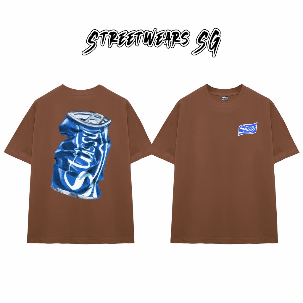 Áo Thun Stu Soda Can Tee Cao Cấp Form Rộng - Streetwears SG - STU30