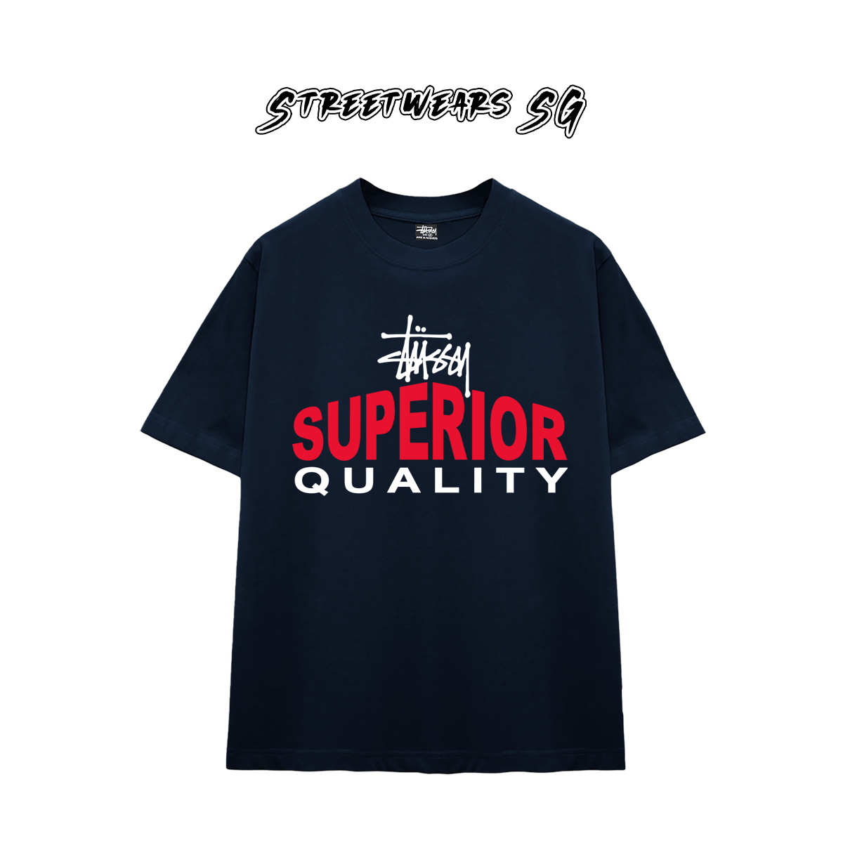Áo thun Stu Superior Cao Cấp Form Rộng - Streetwears SG - STU91