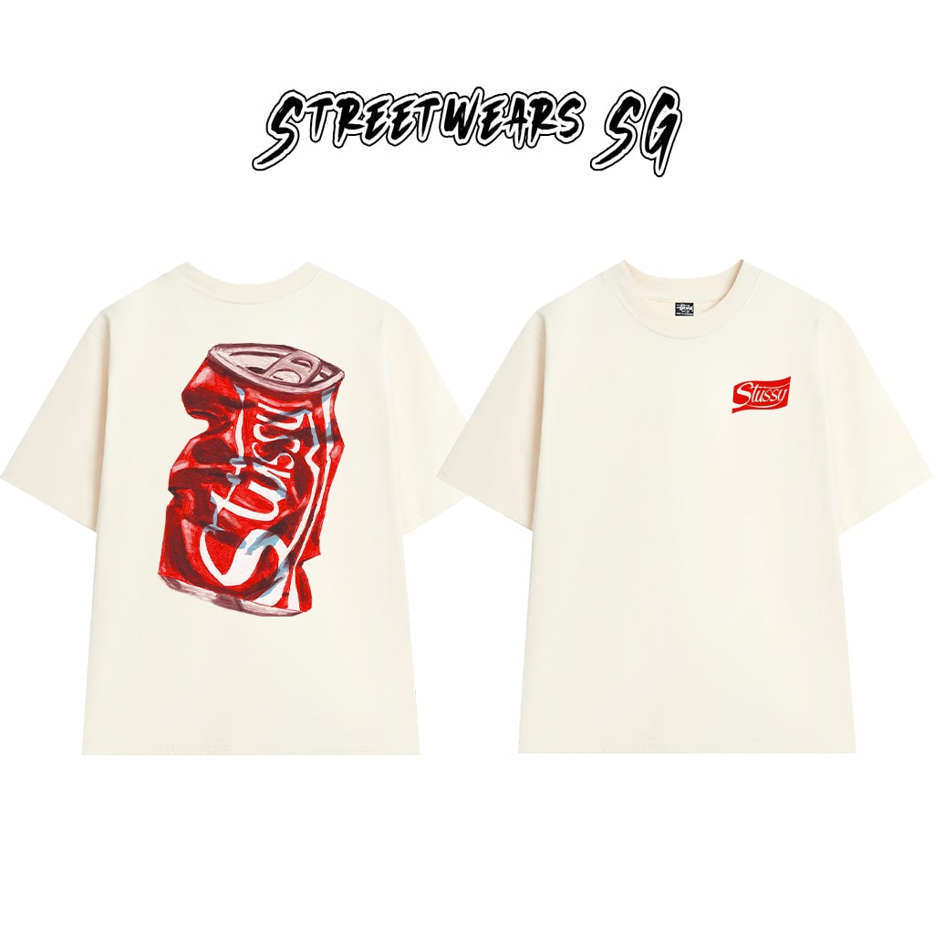Áo Thun Stu Soda Can Tee Cao Cấp Form Rộng - Streetwears SG - STU30
