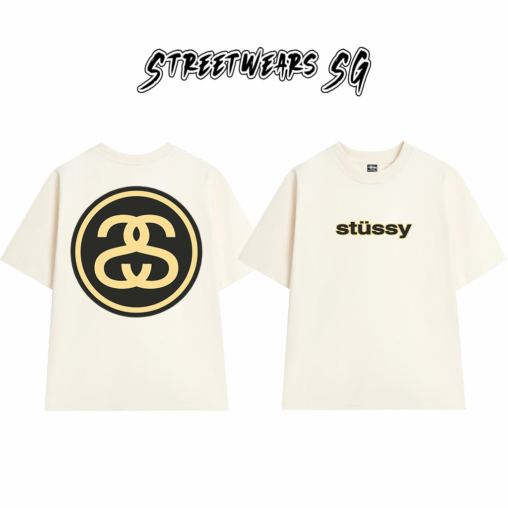 Áo Thun Stu Double S Logo Tee Cao Cấp Form Rộng - Streetwears SG - STU26