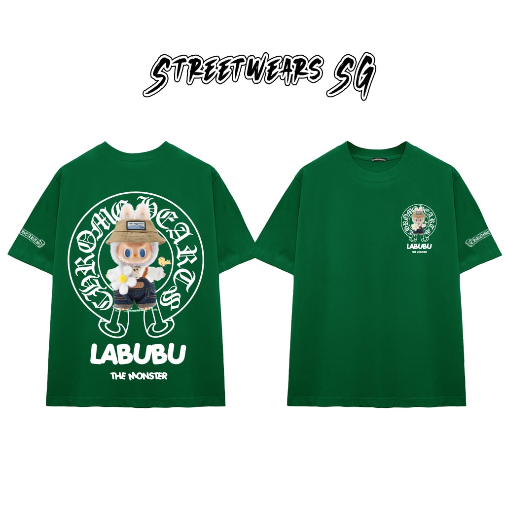 Áo Thun Chrome Heart Labubu Street Style Galaxy Cotton Cao Cấp Form Rộng Unisex - Streetwears SG - CH49