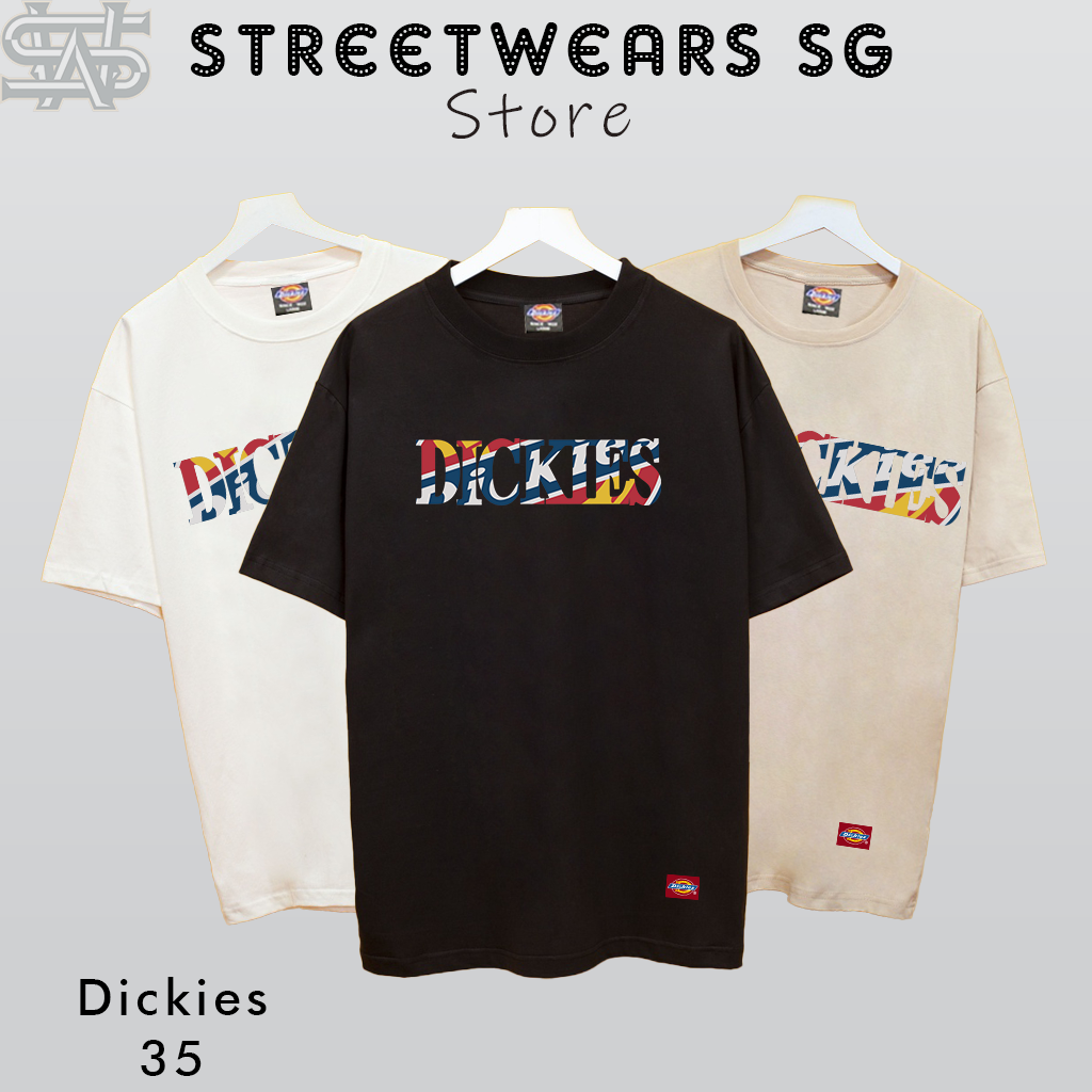Áo thun Dickies Chữ Ngang Màu Print Short-Sleeve T-Shirt - DK-35