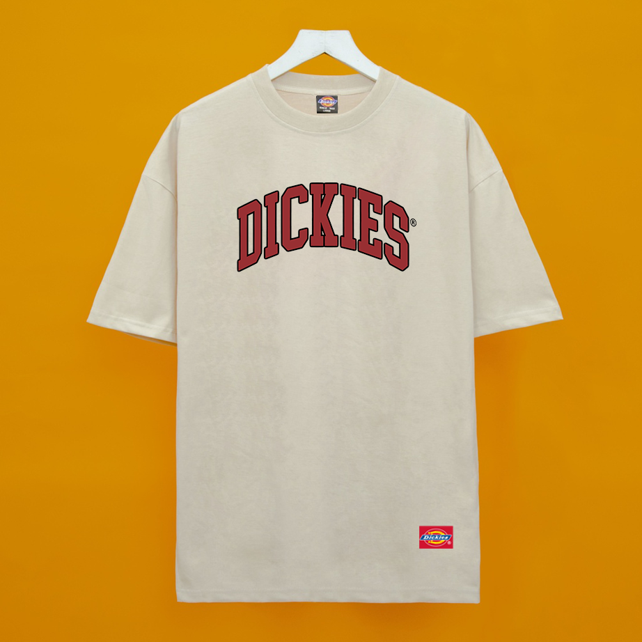 Áo thun Dickies Logo Đỏ Cong Print Short-Sleeve T-Shirt - DK-02
