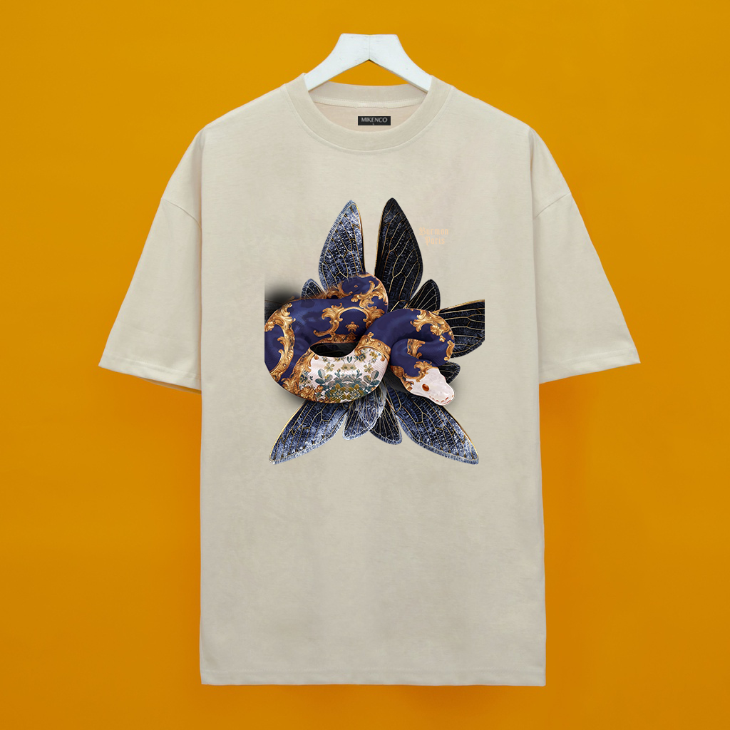 Áo thun MIKENCO 10 Rắn Hoa-  SWSG store