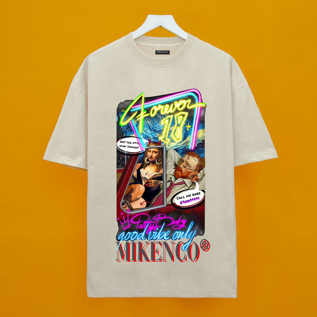 Áo thun MIKENCO 30 Vangogh Ar Technology -  SWSG store