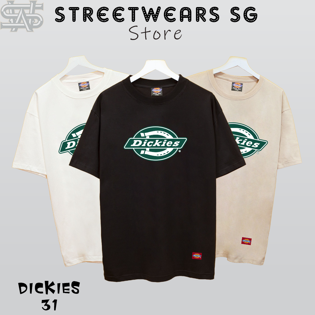 Áo thun Dickies Tròn Xanh Lá Print Short-Sleeve T-Shirt - DK-31