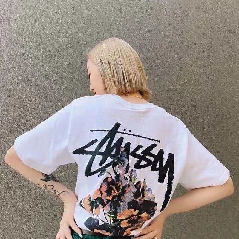 Áo thun Basic Stussy Flower ss20 Tee - Streetwears SG - STU-18