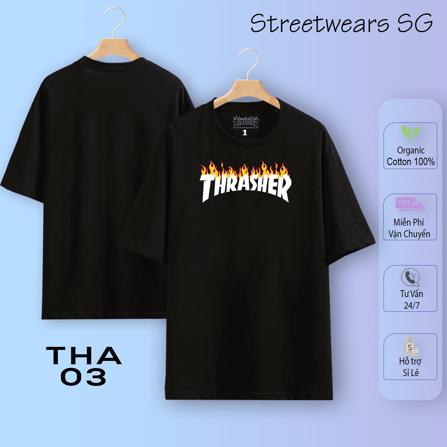Áo thun Thrasher 03