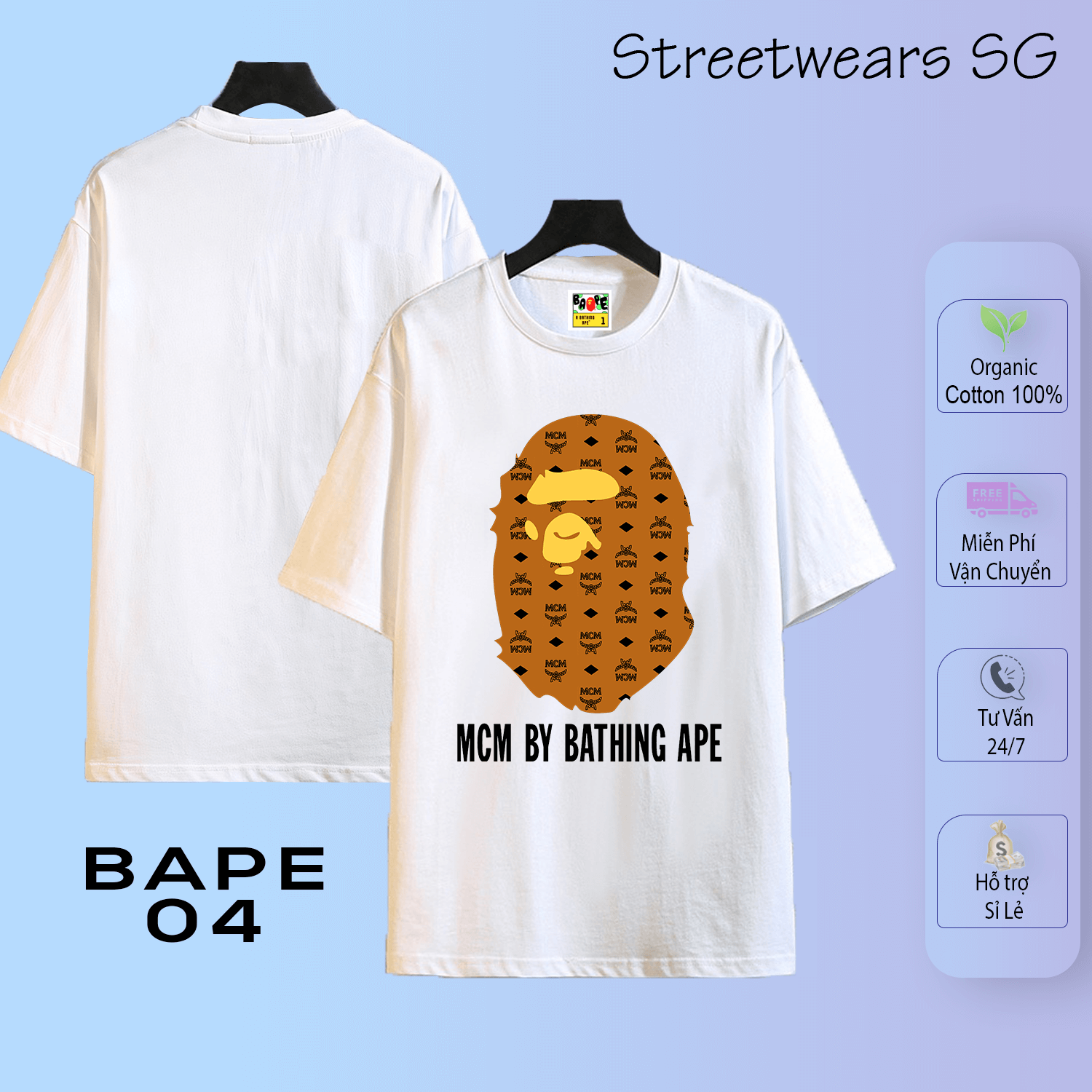 Áo thun BAPE - A BATHING APE® - 04