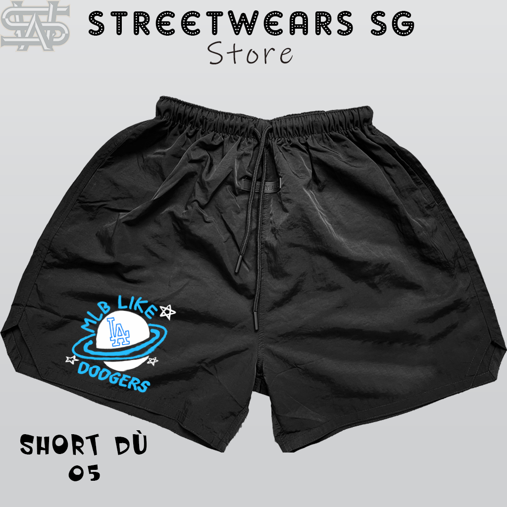 Quần Short Dù Nhăn ESSENTIALS 05 Dodgers Xanh - SWSG Store
