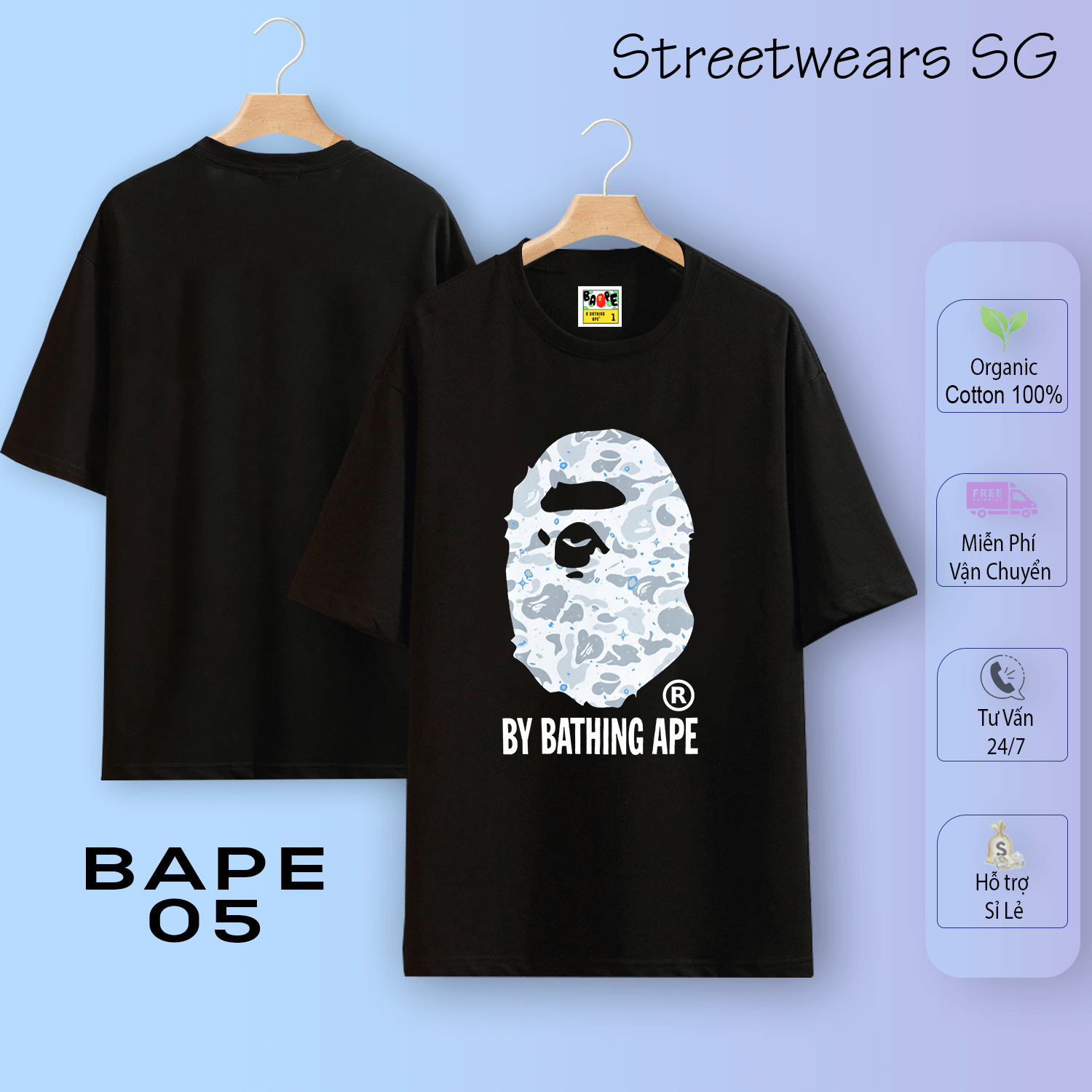 Áo thun BAPE - A BATHING APE® - 05