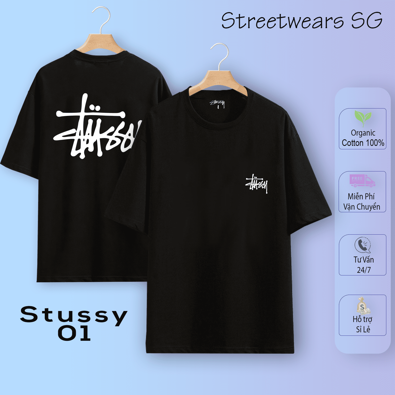Áo thun Stussy 01