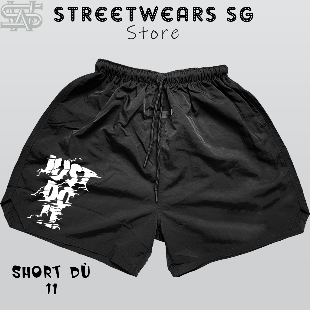 Quần Short Dù Nhăn ESSENTIALS 11 Just Do It - SWSG Store