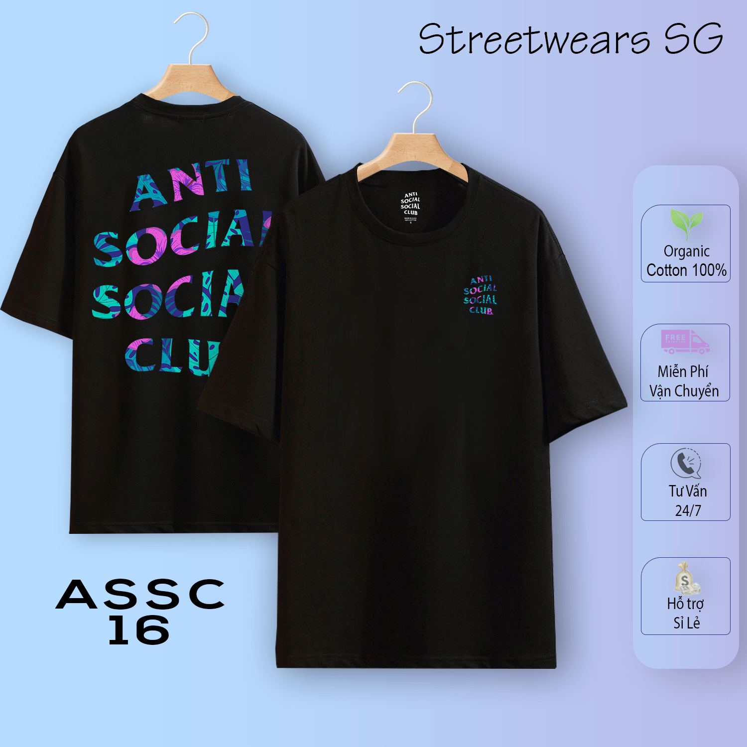 Áo thun ASSC - Anti Social Social Club - 16