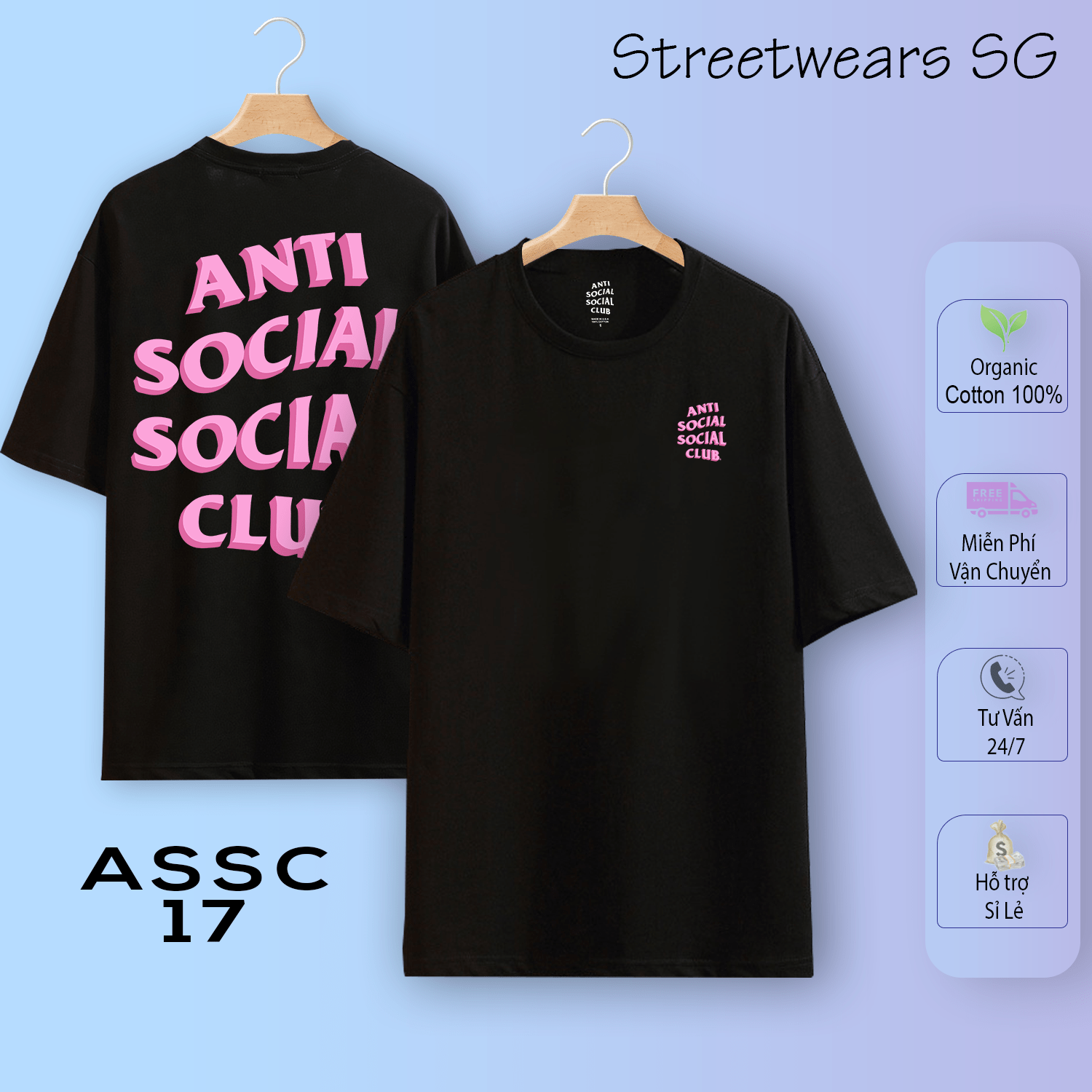 Áo thun ASSC - Anti Social Social Club - 17