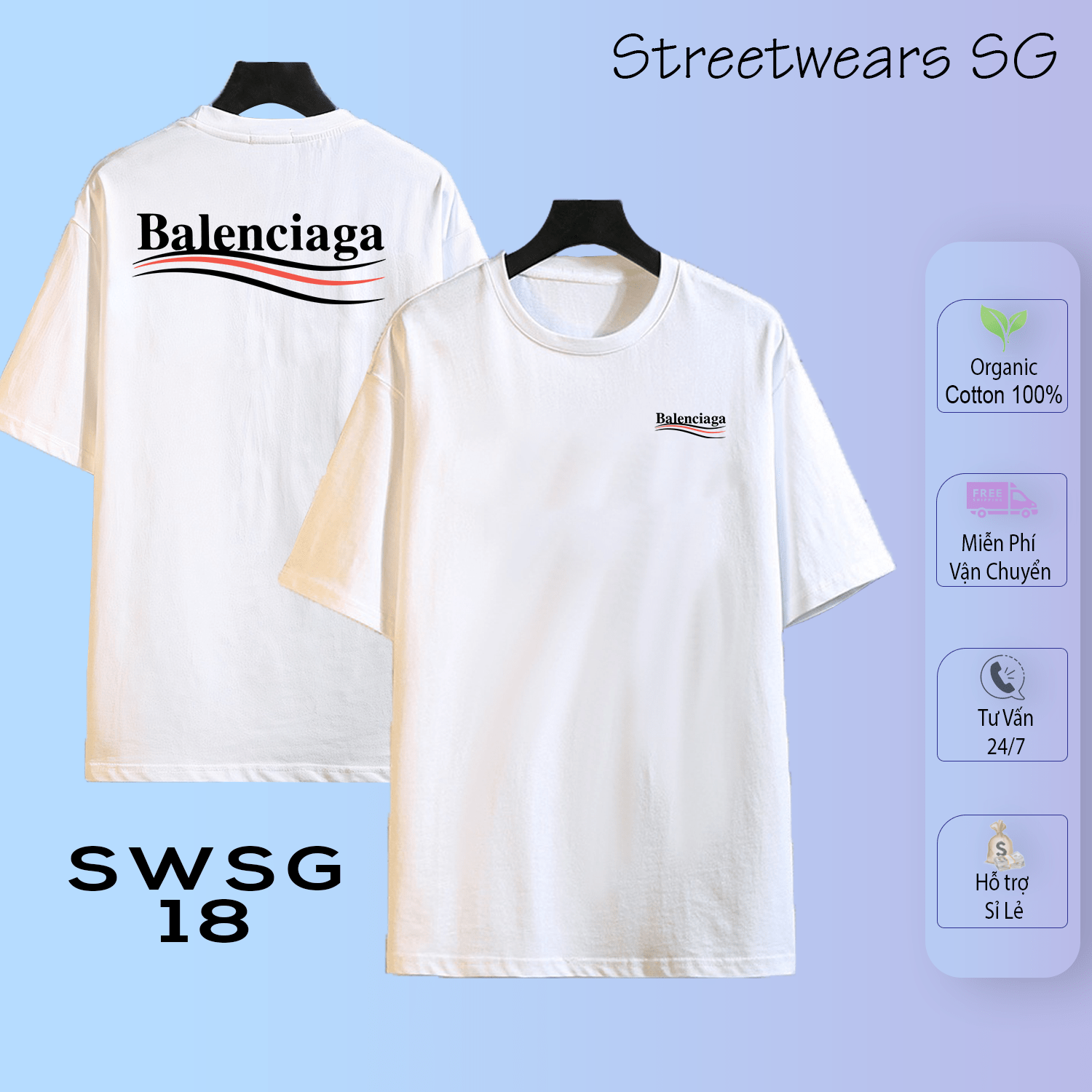 Áo hoodie Balenciaga rách Unisex BalenciGA2021 dáng rộng
