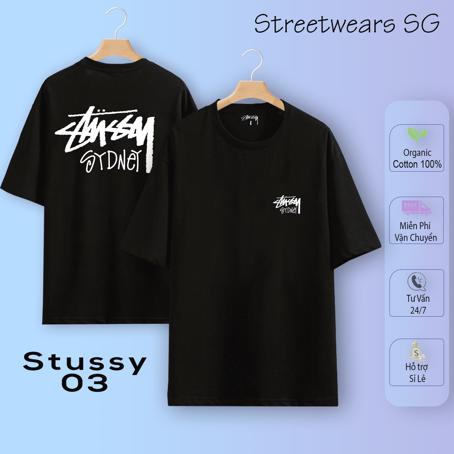 Áo thun Stussy 03
