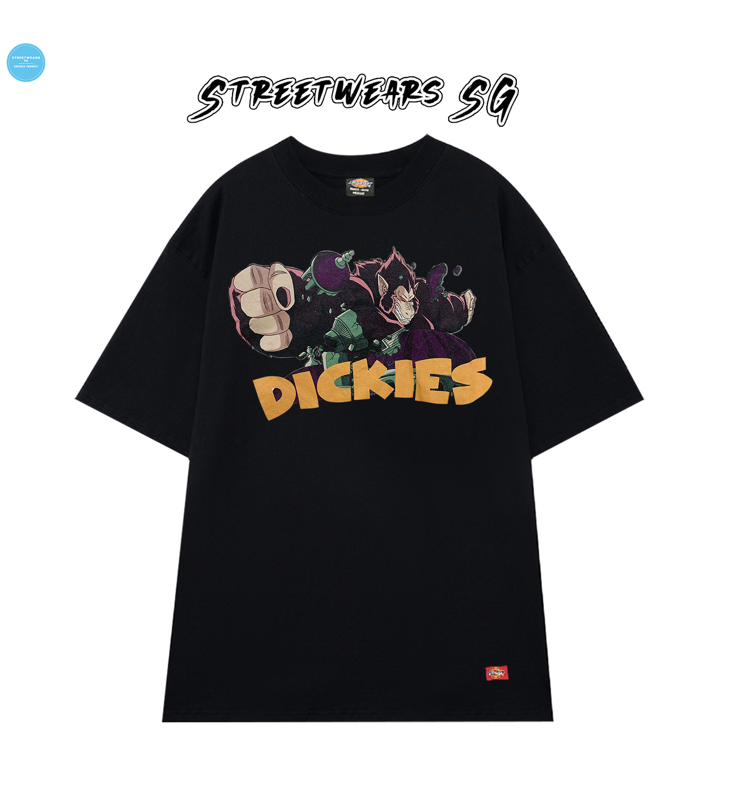 Áo thun Dickies Monkey Khỉ Print Short-Sleeve T-Shirt - DKMK