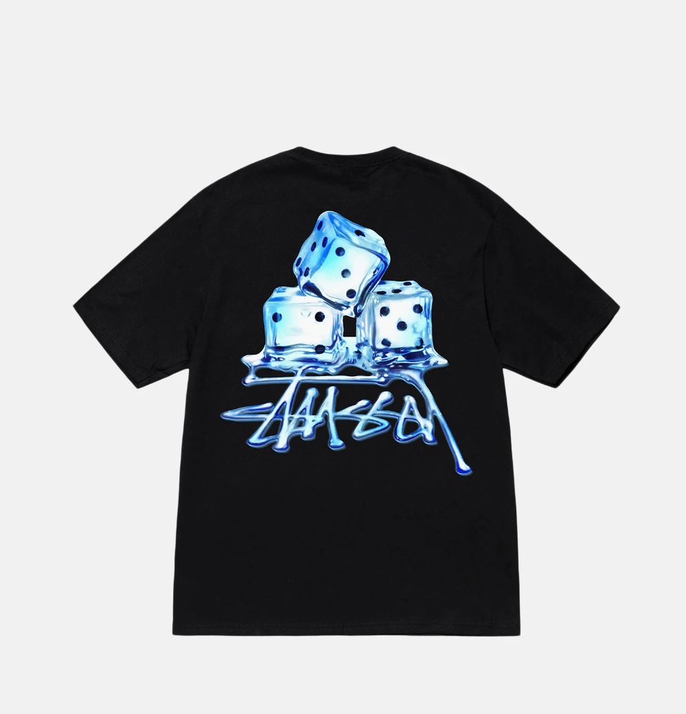 Áo thun cổ tròn Stussy MELTED TEE - Streetwears SG