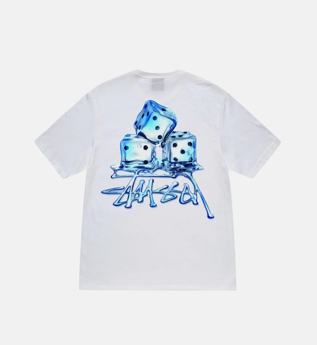 Áo thun cổ tròn Stussy MELTED TEE - Streetwears SG