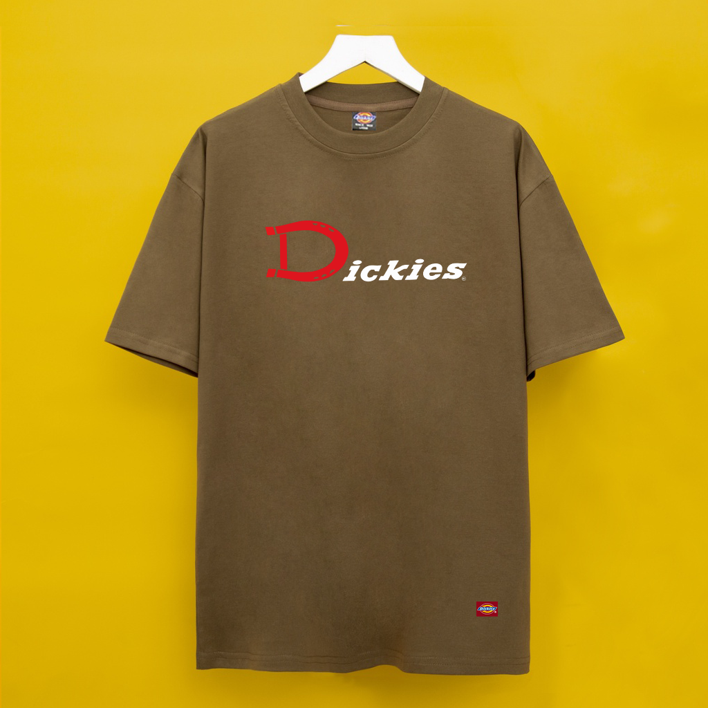 Áo thun Dickies Logo D Đỏ Print Short-Sleeve T-Shirt - DK-33