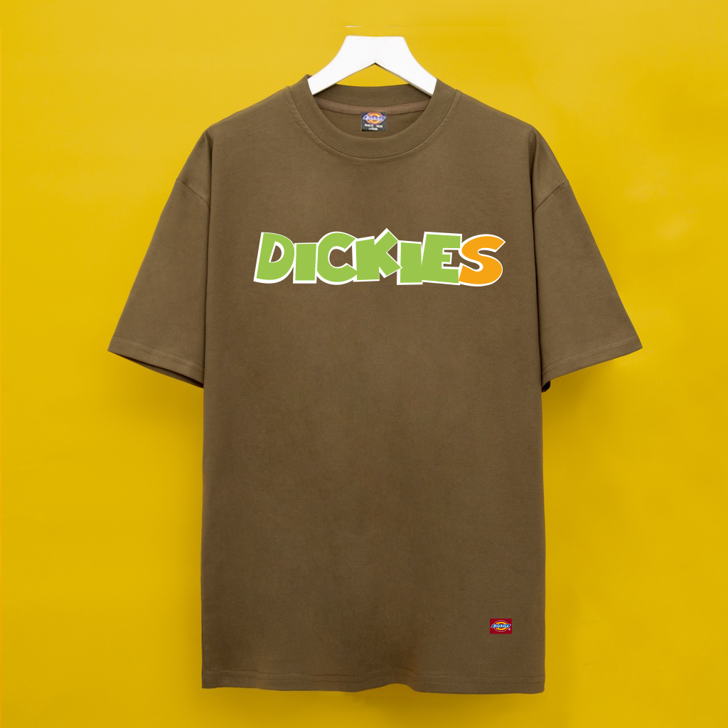 Áo thun Dickies Chữ S Cam Print Short-Sleeve T-Shirt - DK46