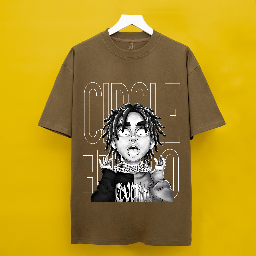Áo thun Circle Boyz Print Short-Sleeve T-Shirt - Circle Boyz