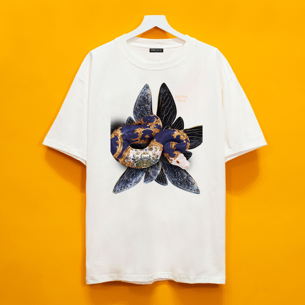 Áo thun MIKENCO 10 Rắn Hoa-  SWSG store