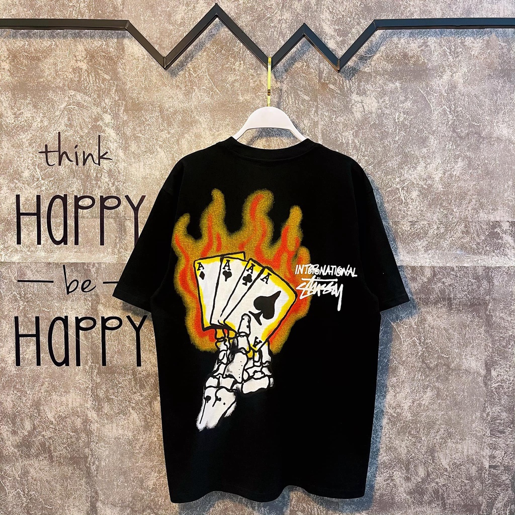 Áo thun cổ tròn Stussy Read Em' N' Weep Pigment - Streetwears SG