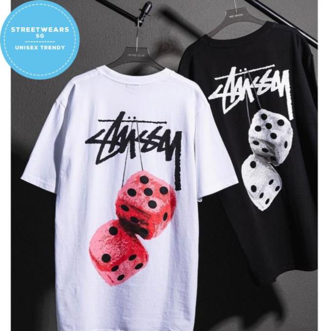 Áo thun STUSSY FUZZY DICE- Streetwears SG - STU-13