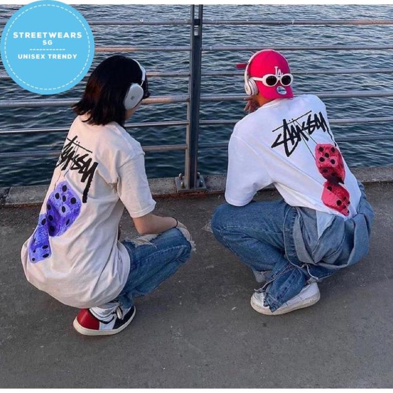 Áo thun STUSSY FUZZY DICE- Streetwears SG - STU-13
