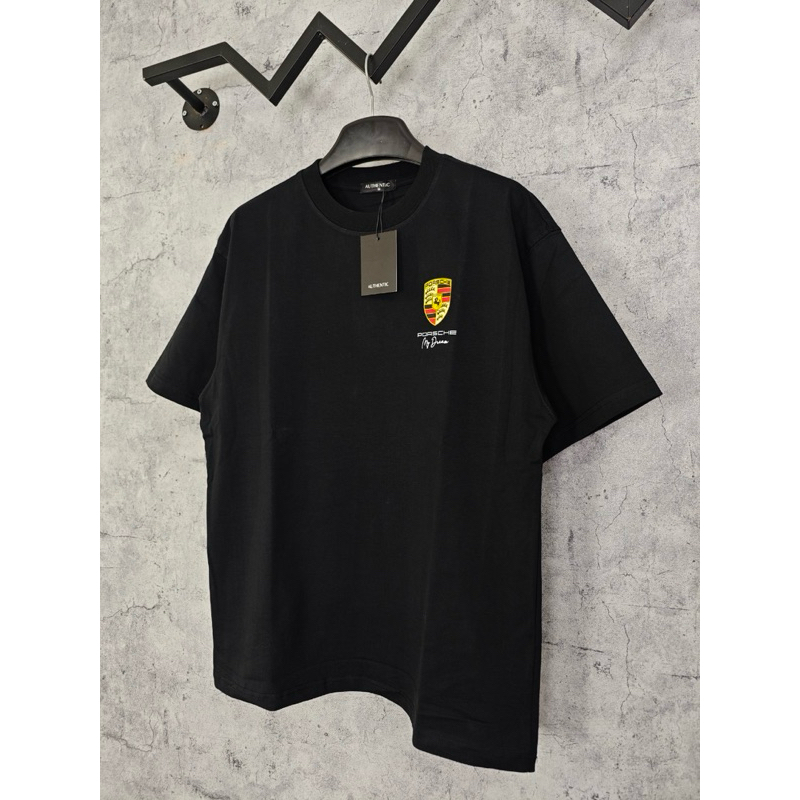 [Ảnh Thật] Áo thun Porsche my dream cotton form rộng - Streetwears SG