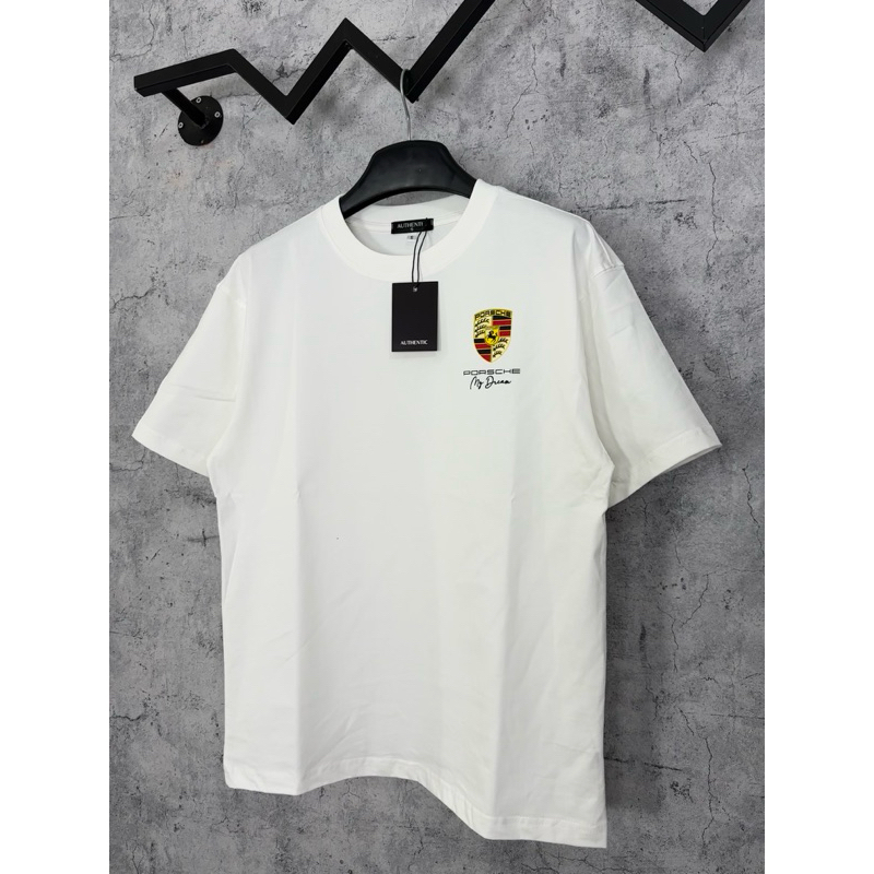 [Ảnh Thật] Áo thun Porsche my dream cotton form rộng - Streetwears SG