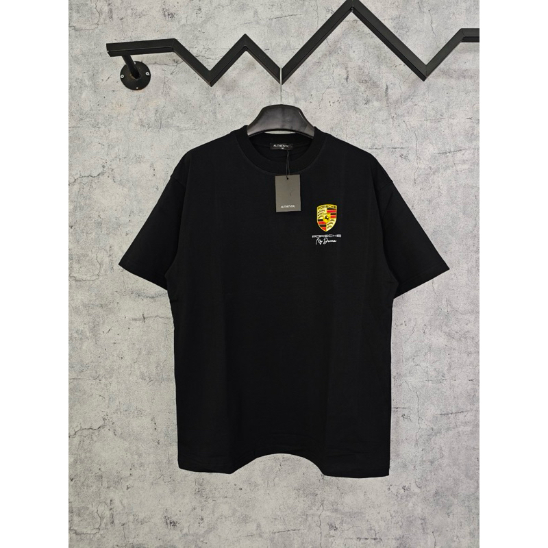 [Ảnh Thật] Áo thun Porsche my dream cotton form rộng - Streetwears SG