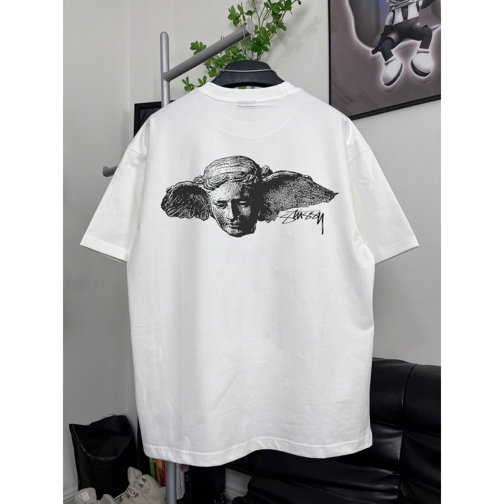 [Ảnh Thật] Áo Thun Stussy Hypnos Angelic cotton dày nam nữ - Streetwears SG