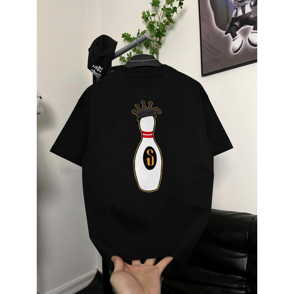 [Ảnh Thật] Áo Thun STUSSY KINGPIN cotton dày nam nữ - Streetwears SG