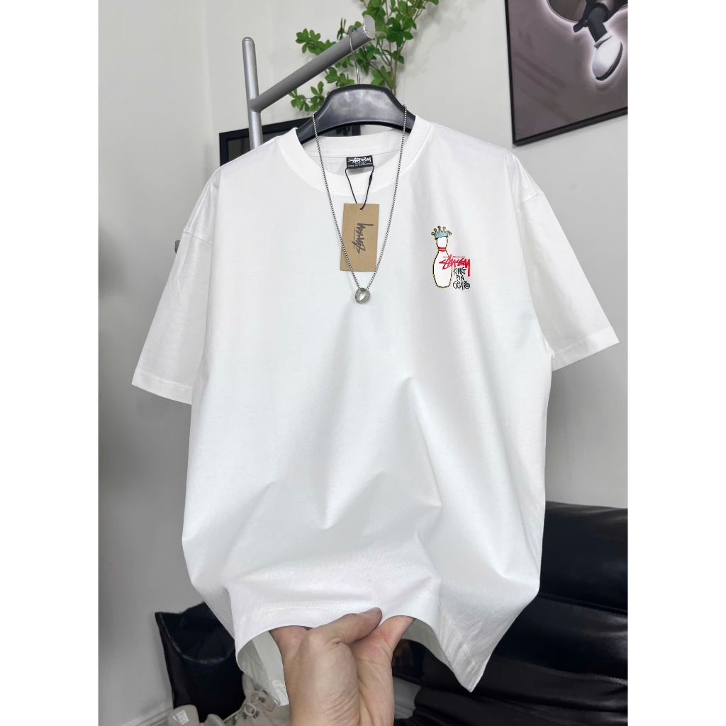 [Ảnh Thật] Áo Thun STUSSY KINGPIN cotton dày nam nữ - Streetwears SG