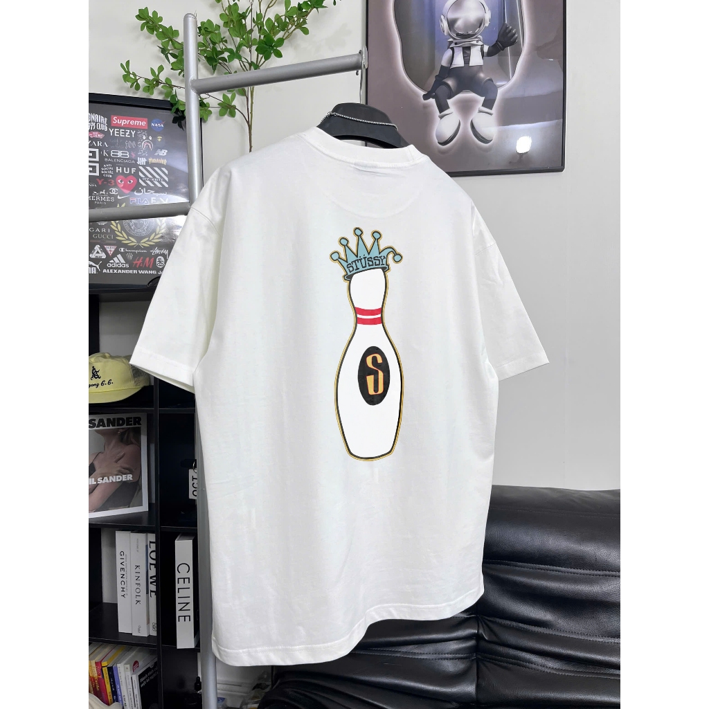 [Ảnh Thật] Áo Thun STUSSY KINGPIN cotton dày nam nữ - Streetwears SG