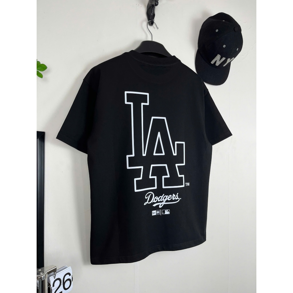 [Ảnh Thật] Áo Thun L.A Logo Unisex form rộng cotton - Streetwears SG